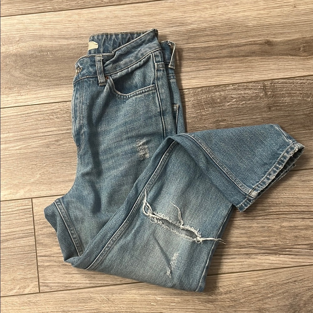 Topshop mom jeans